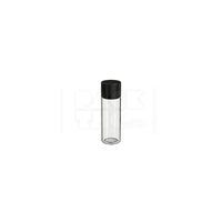 65mm spiral cr tube clear natural black cap 400 count