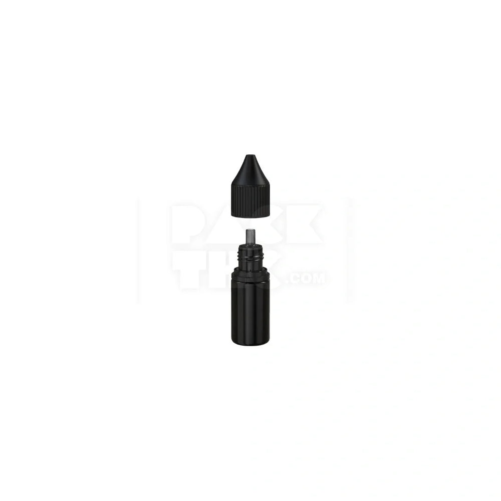 10ml pet reducer unicorn bottle cr opaque black 2000 count