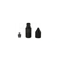 10ml pet reducer unicorn bottle cr opaque black 2000 count