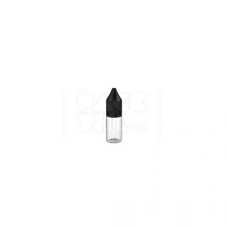 10ml pet reducer unicorn bottle cr clear natural black cap 2000 count