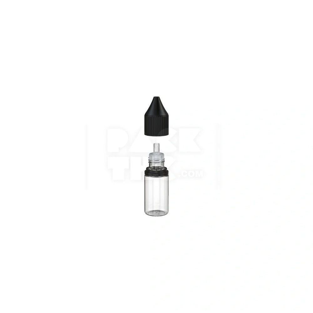 10ml pet reducer unicorn bottle cr clear natural black cap 2000 count