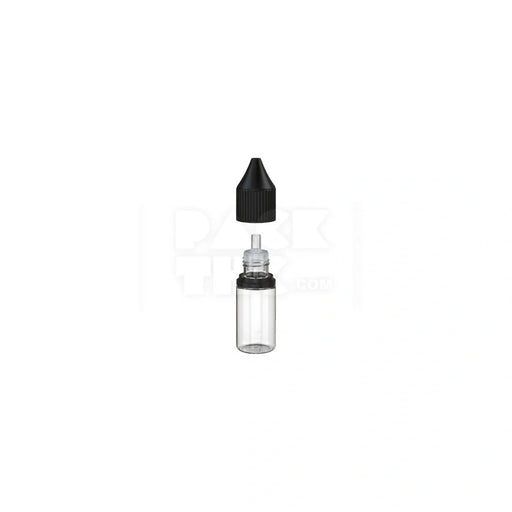 10ml pet reducer unicorn bottle cr clear natural black cap 2000 count