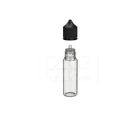 50ml pet reducer unicorn bottle clear natural black cap 500 count