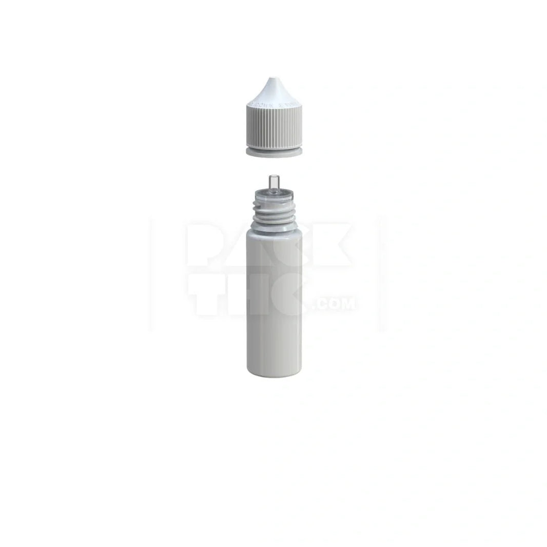 image 50ml pet reducer unicorn bottle opaque white 500 count