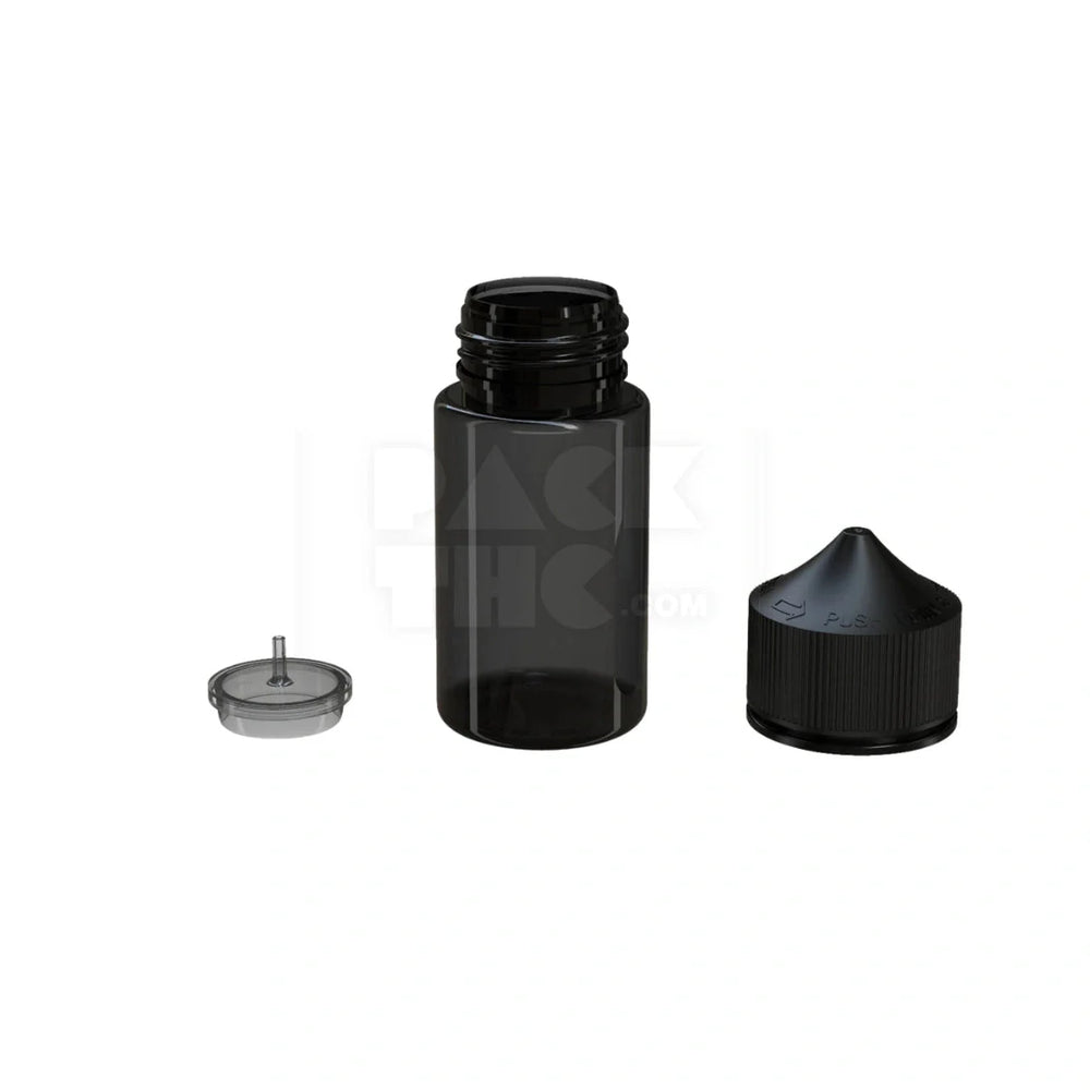 60ml mini pet unicorn bottle cr translucent black 500 count