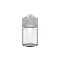 60ml stubby pet unicorn bottle cr clear natural 500 count
