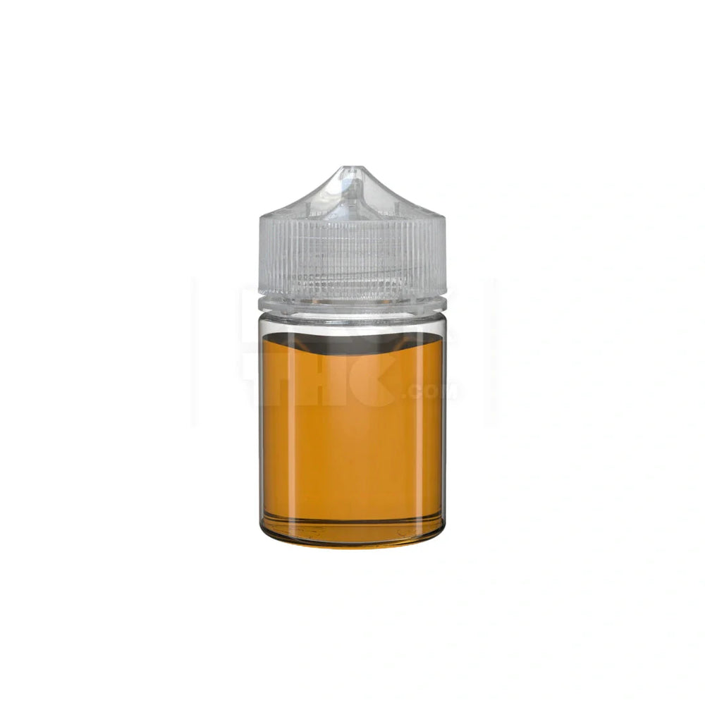 60ml stubby pet unicorn bottle cr clear natural 500 count