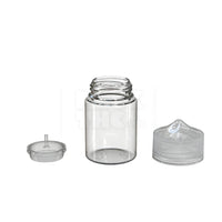 60ml stubby pet unicorn bottle cr clear natural 500 count
