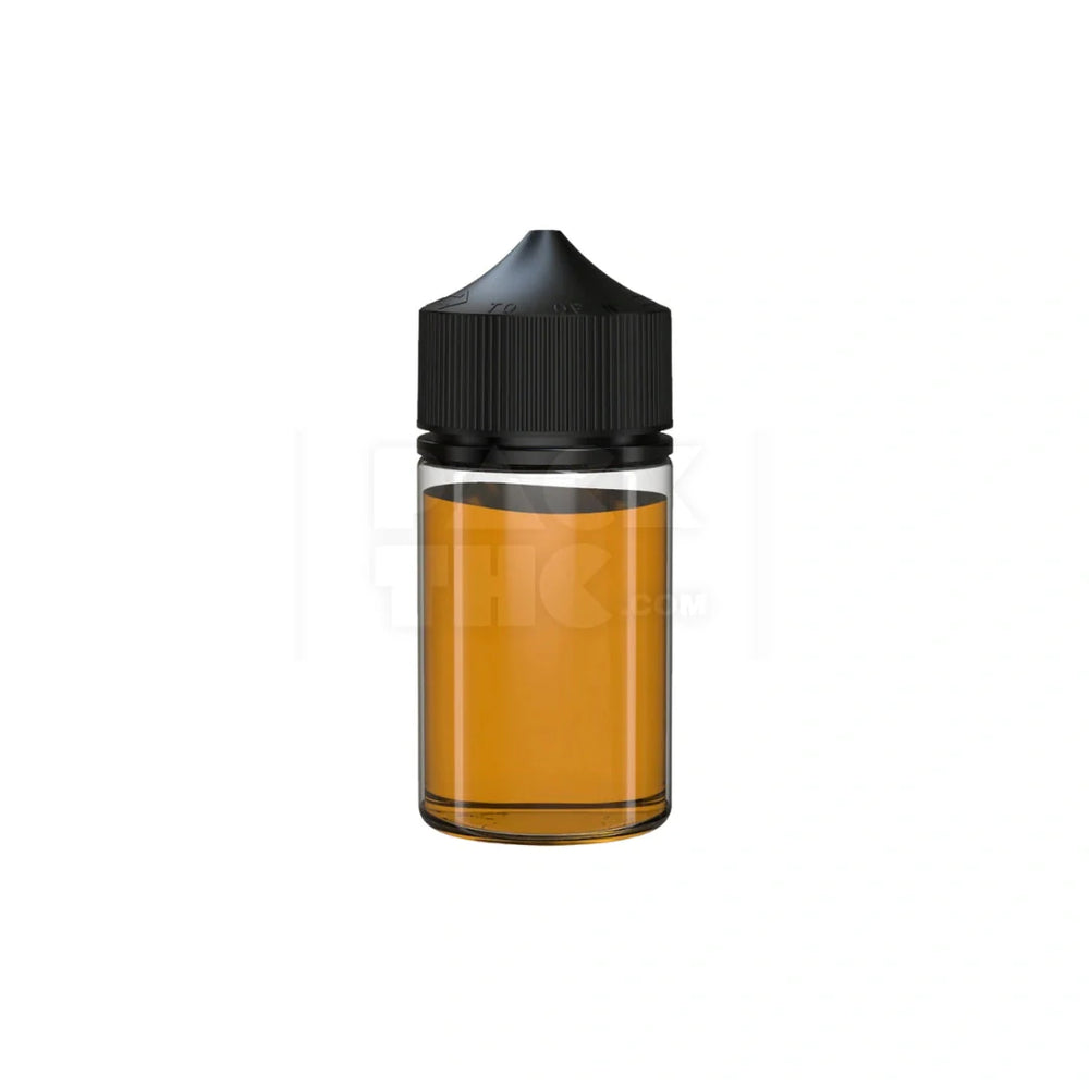 75ml stubby pet unicorn bottle cr clear natural black cap 500 count