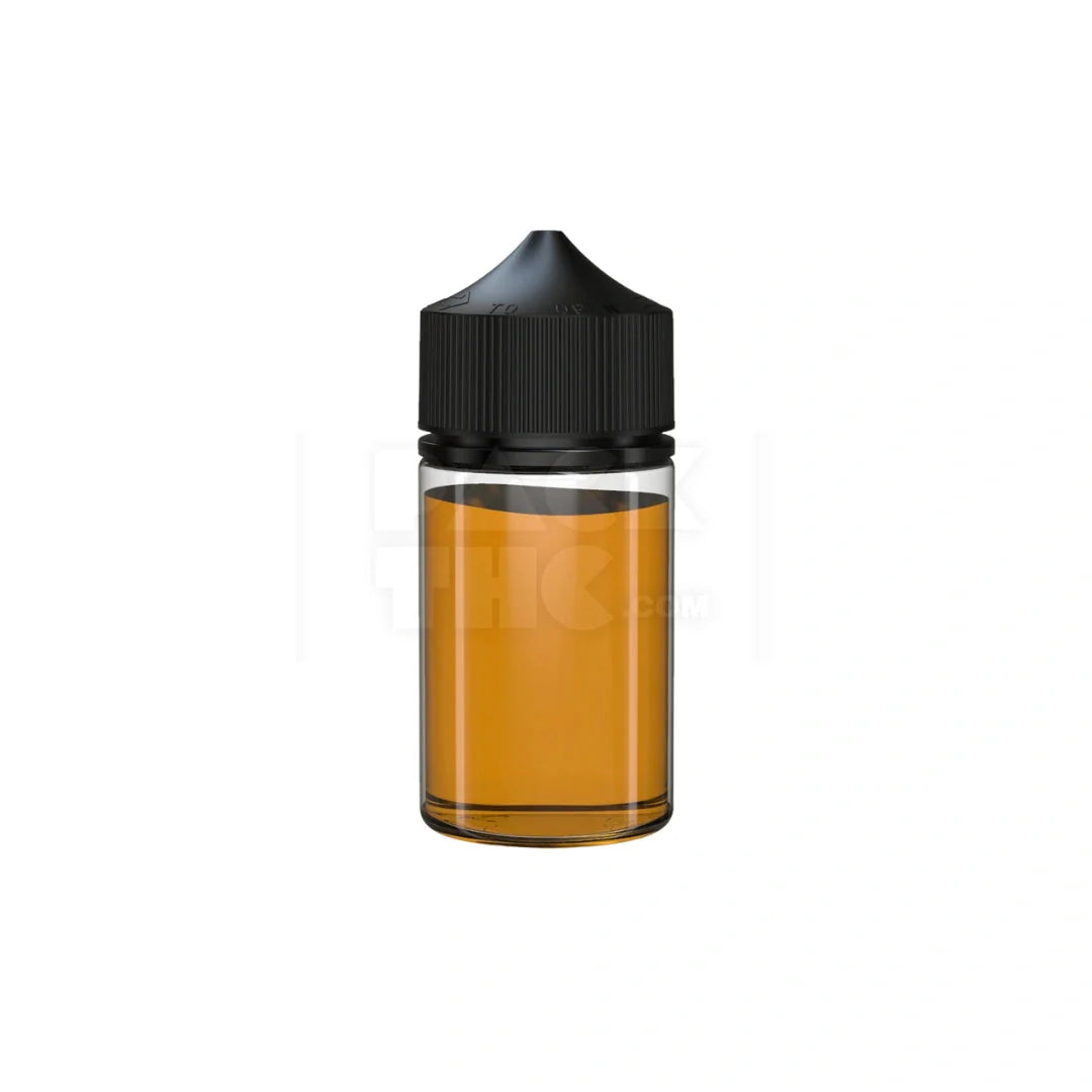 75ml stubby pet unicorn bottle cr clear natural black cap 500 count