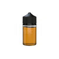 75ml stubby pet unicorn bottle cr clear natural black cap 500 count