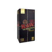 King Size Black RAW Classic Paper Cones | Pre-Rolled – Bulk Case (1400 Count)