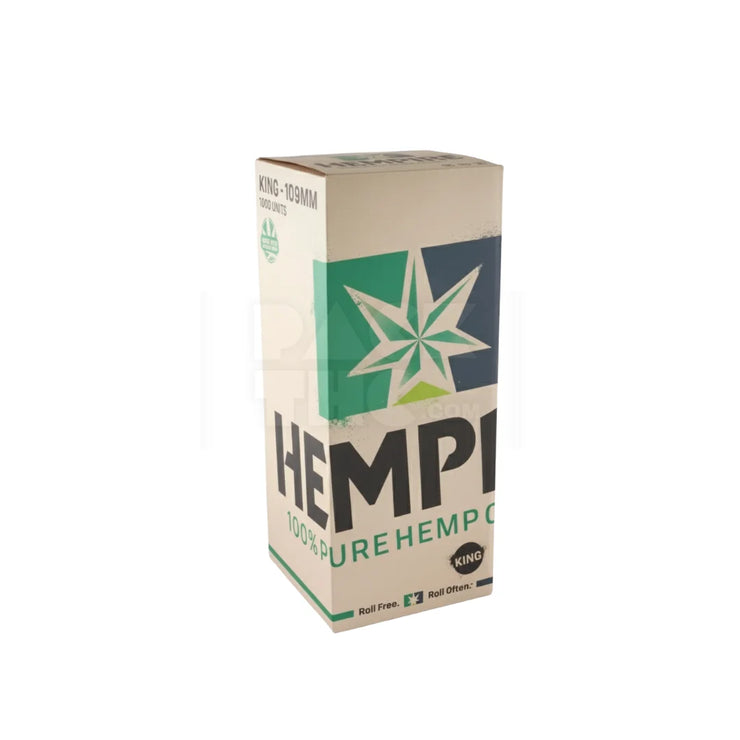 109mm White Hempire Paper Cones | Pre-Rolled – Bulk Case (1000 Count)