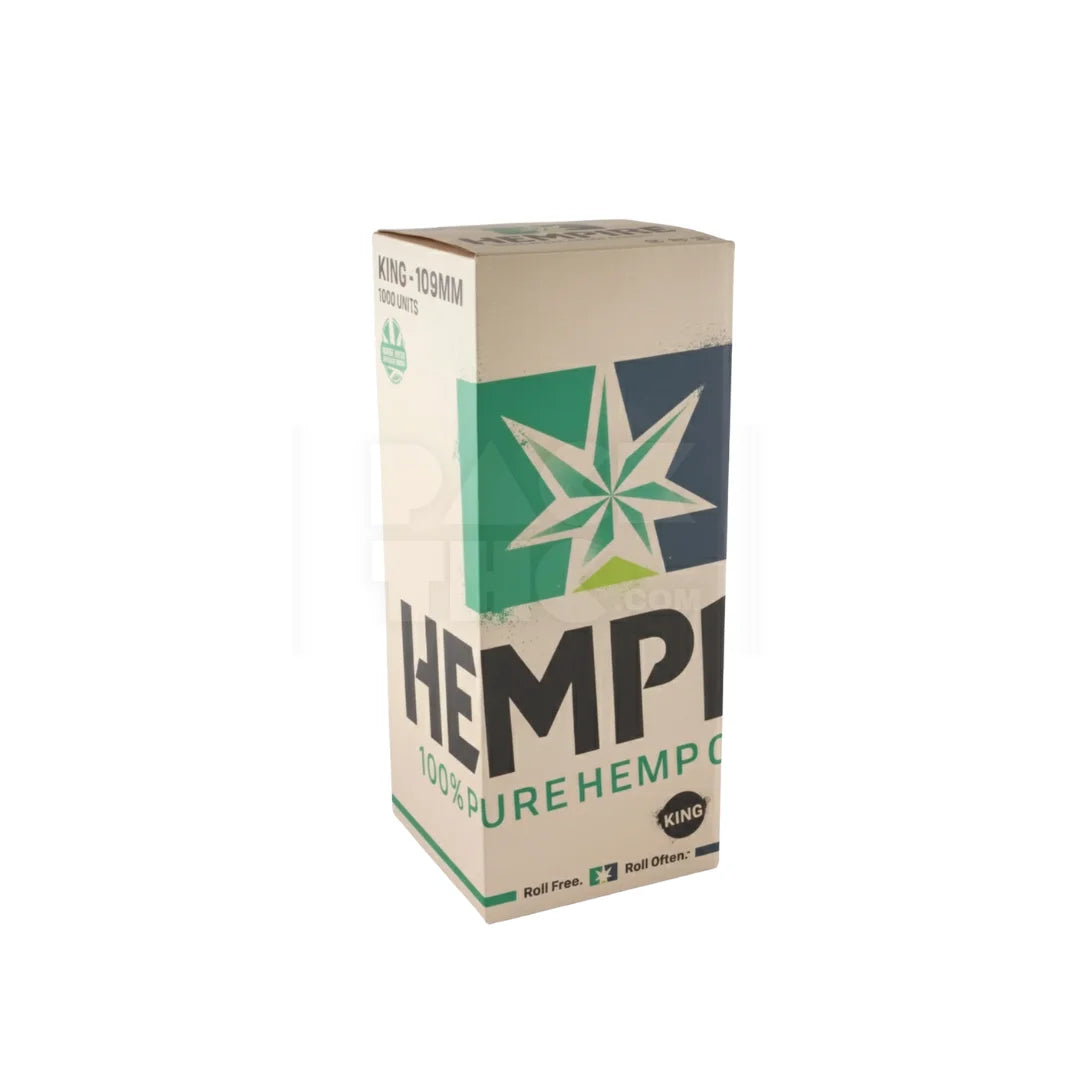 109mm White Hempire Paper Cones | Pre-Rolled – Bulk Case (1000 Count)