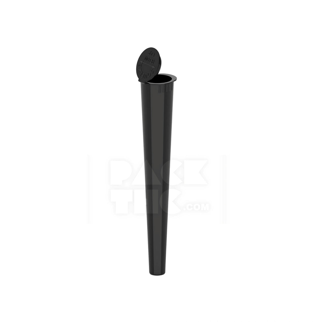 109MM CR CONICAL POP-TOP TUBE - BLACK - (1000 COUNT) Pack THC
