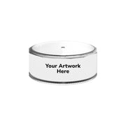 dual compartment pouch container gloss clear clear lid