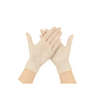 VINYL GLOVES POWDER FREE - SMALL  - (100)