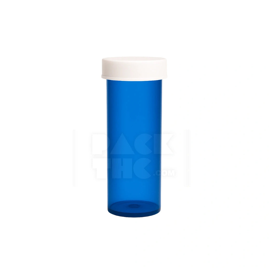 16 DRAM PUSH & TURN CR BOTTLES - BLUE - (270 COUNT) Pack THC