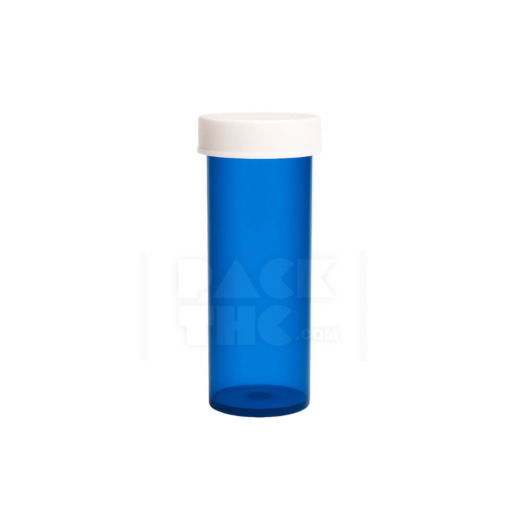20 DRAM PUSH & TURN CR BOTTLES - BLUE - (360 COUNT) Pack THC