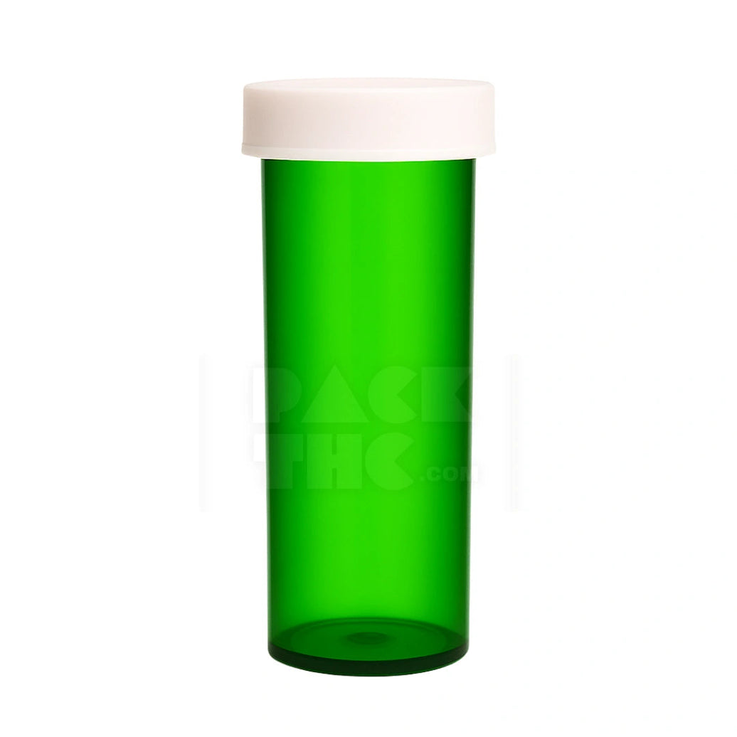 60 DRAM PUSH & TURN CR BOTTLES - GREEN - (115 COUNT) Pack THC