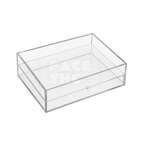 RECTANGLE ACRYLIC STORAGE BOX - 4 5⁄8 x 3 1⁄2 x 1 1⁄4  - (84)