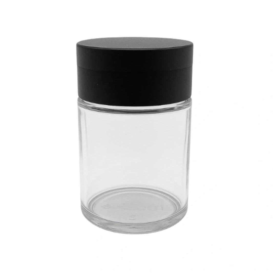 image SPICE GRINDER WITH 4OZ STORAGE JAR - MATTE BLACK | PackTHC - (100)