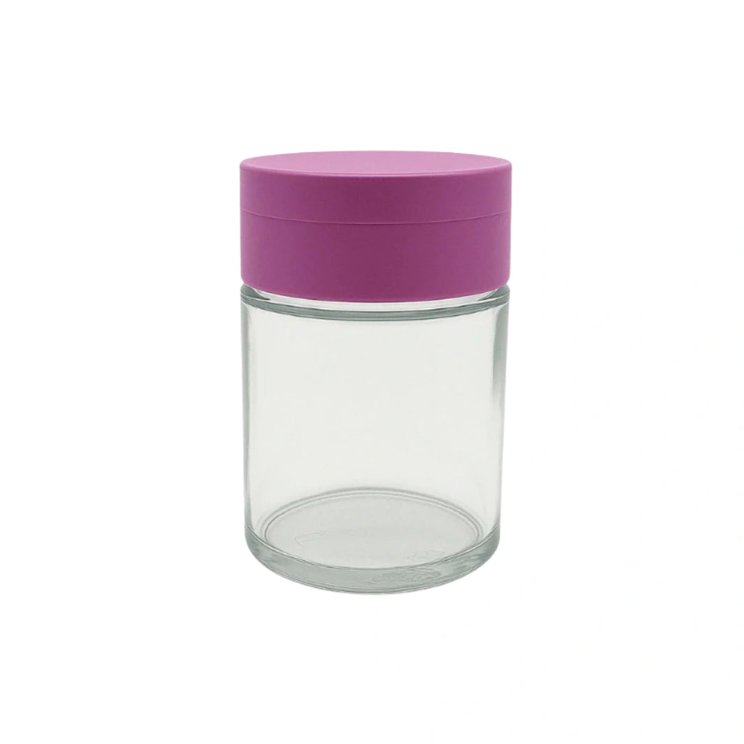 image SPICE GRINDER WITH 4OZ STORAGE JAR - MATTE PURPLE | PackTHC - (100)