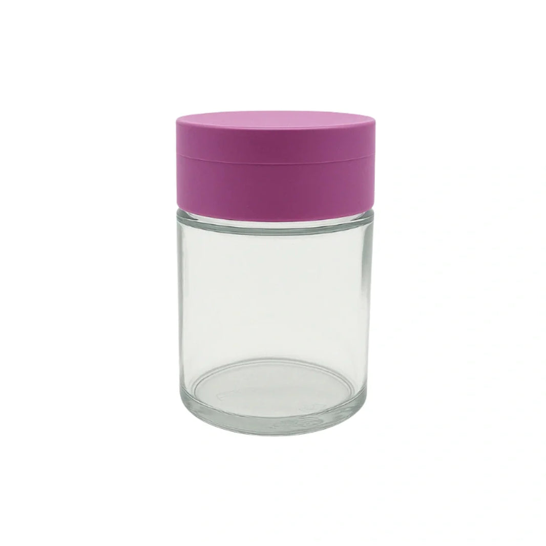 image spice grinder with 4oz storage jar matte purple