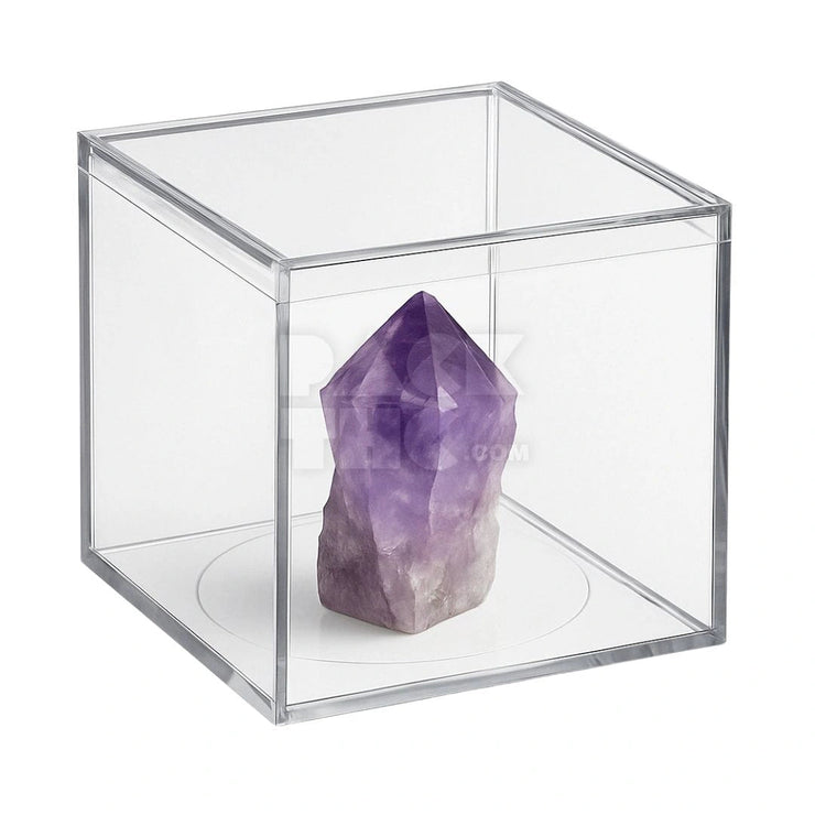 square acrylic storage box