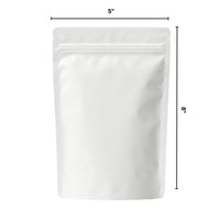 white mylar bags 1 oz