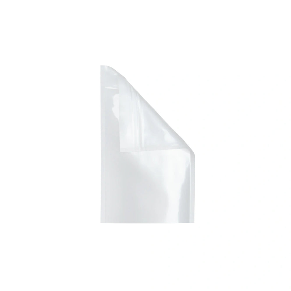 WHITE MYLAR BAGS - 1/8 oz | Durable Fresh-Lock Pouch | PackTHC – (100 Count)