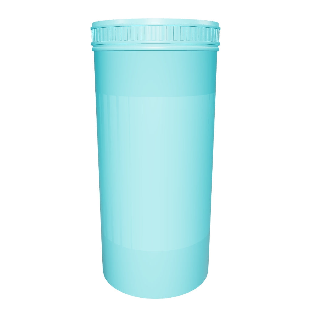 13 Dram Aqua Blue Pop Top Vial  - (315 Count)