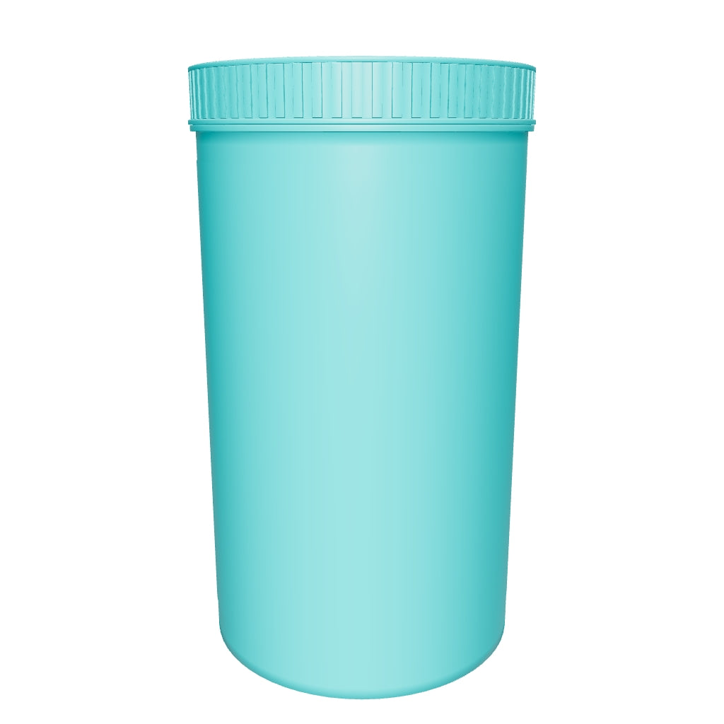 19 Dram 1-8oz Aqua Blue Pop Top Vial - (225 Count)