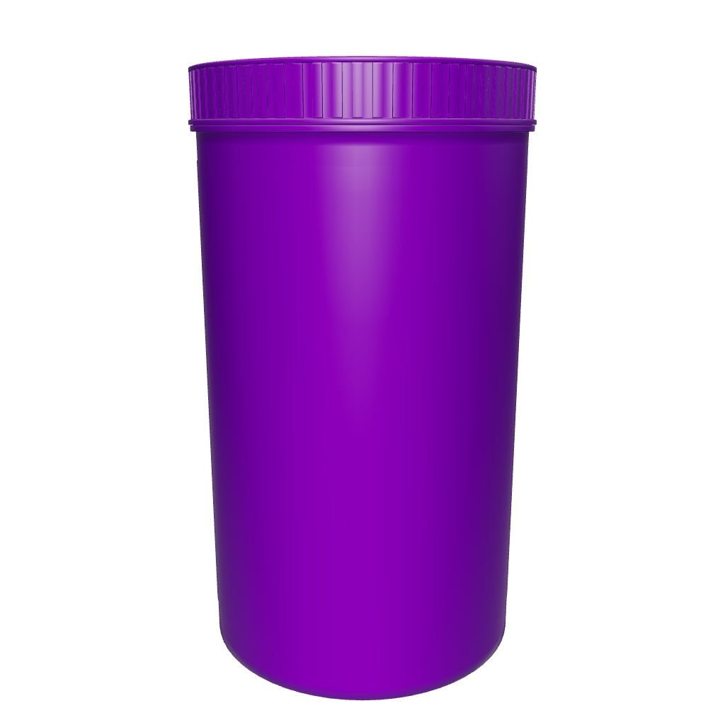 19 Dram 1-8oz Purple Pop Top Vial  - (225 Count)