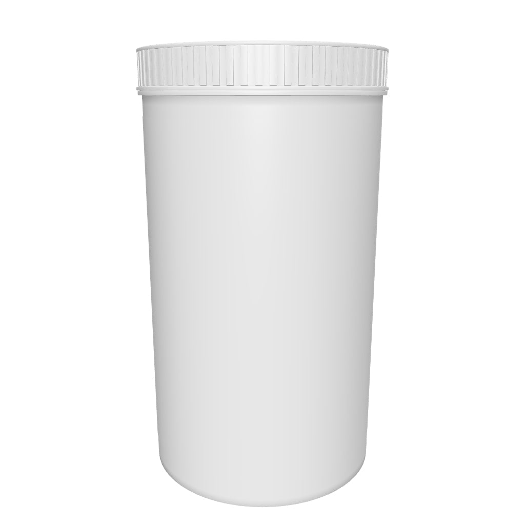 19 Dram 1-8oz White Pop Top Vial  - (225 Count)