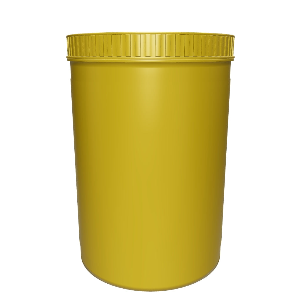 30 DRAM POP TOP VIAL - 1/4OZ - GOLDEN |  Clear Storage Container - (160 Count)