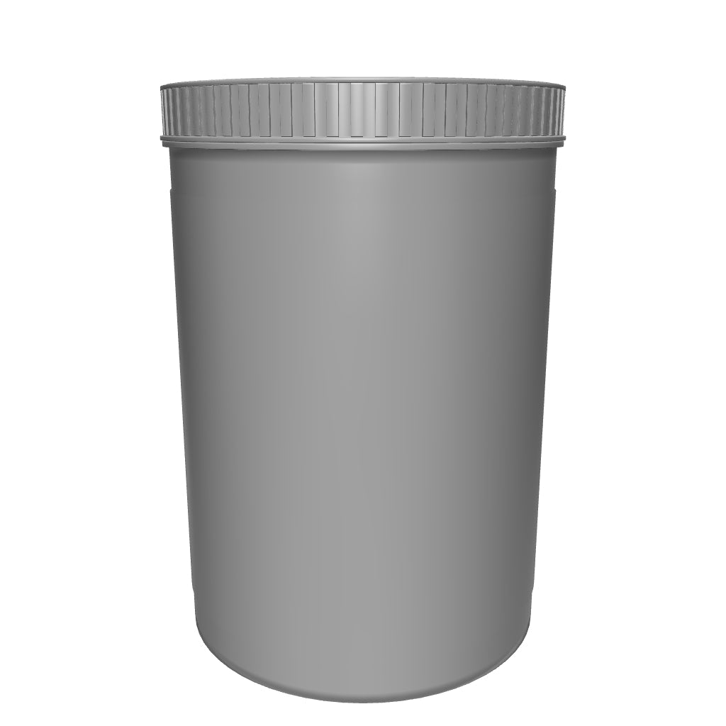 30 DRAM POP TOP VIAL - 1/4OZ - SILVER |  Clear Storage Container - (160 Count)