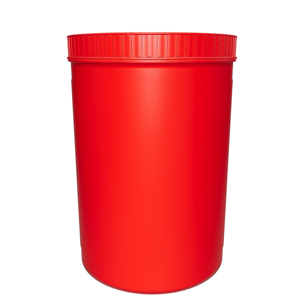 30 DRAM POP TOP VIAL - 1/4OZ - RED |  Clear Storage Container - (160 Count)