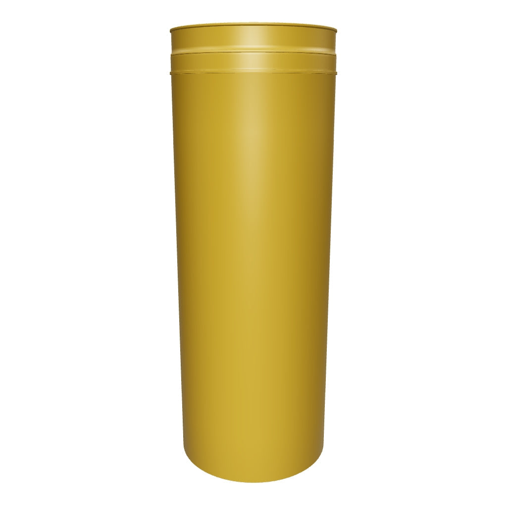 60 Dram 1/2oz Golden Pop Top Vial - (75 Count)