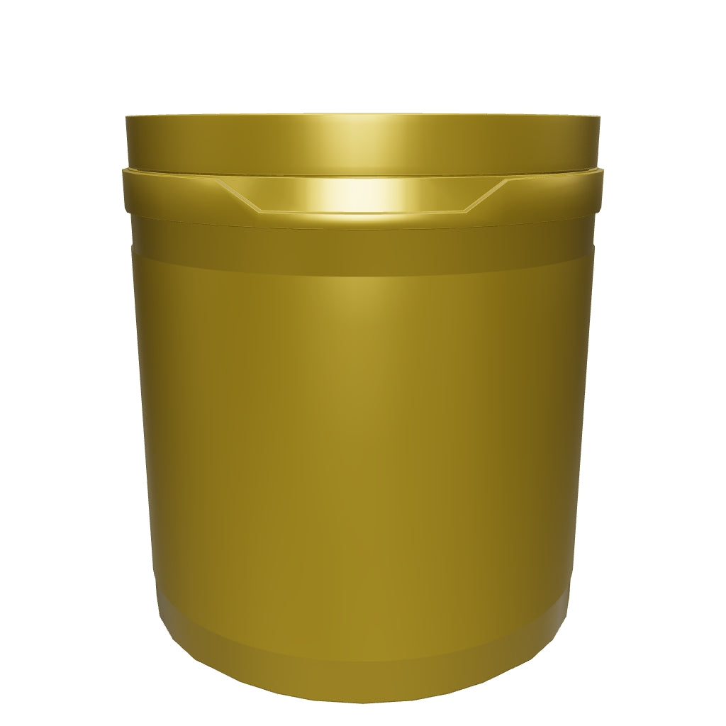 90 DRAM POP TOP VIAL - GOLDEN | Clear Storage Container - (45 Count)