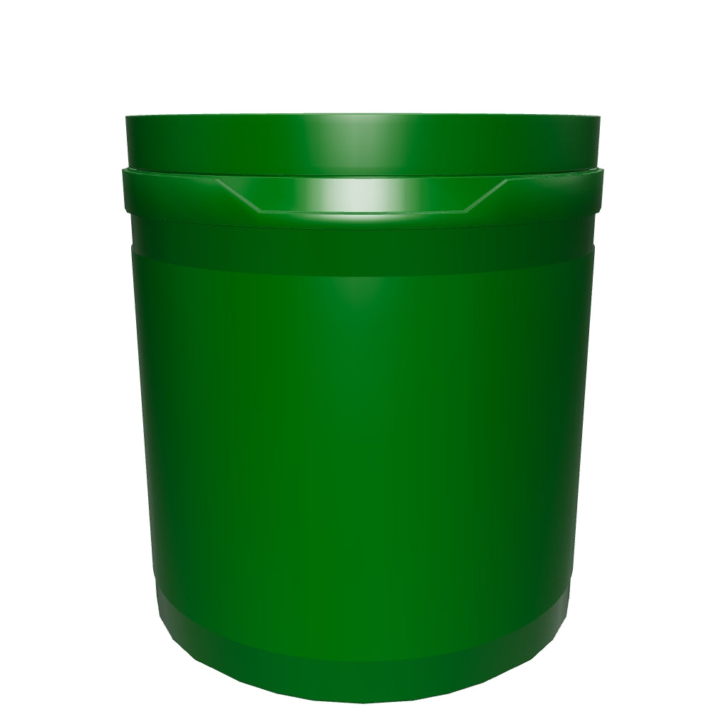 90 DRAM POP TOP VIAL - GREEN | Clear Storage Container - (45 Count)