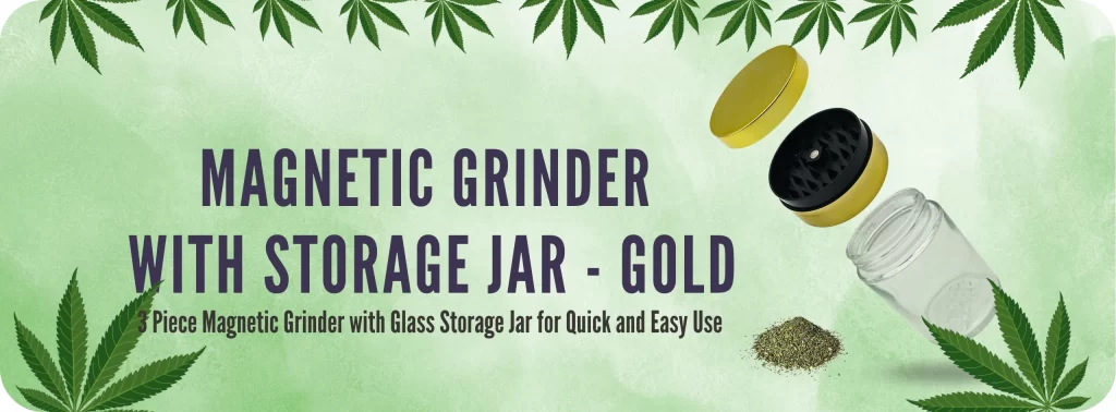 Grinder Jar Gold