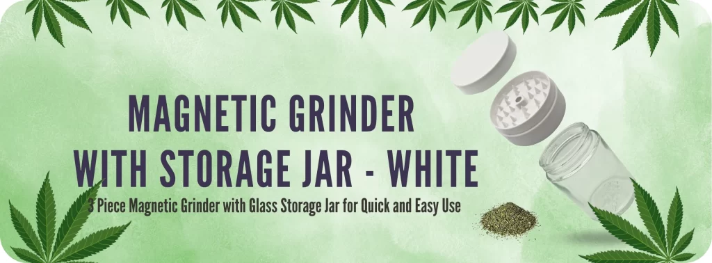 Grinder Jar White