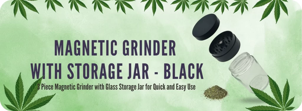 Grinder Jar Black